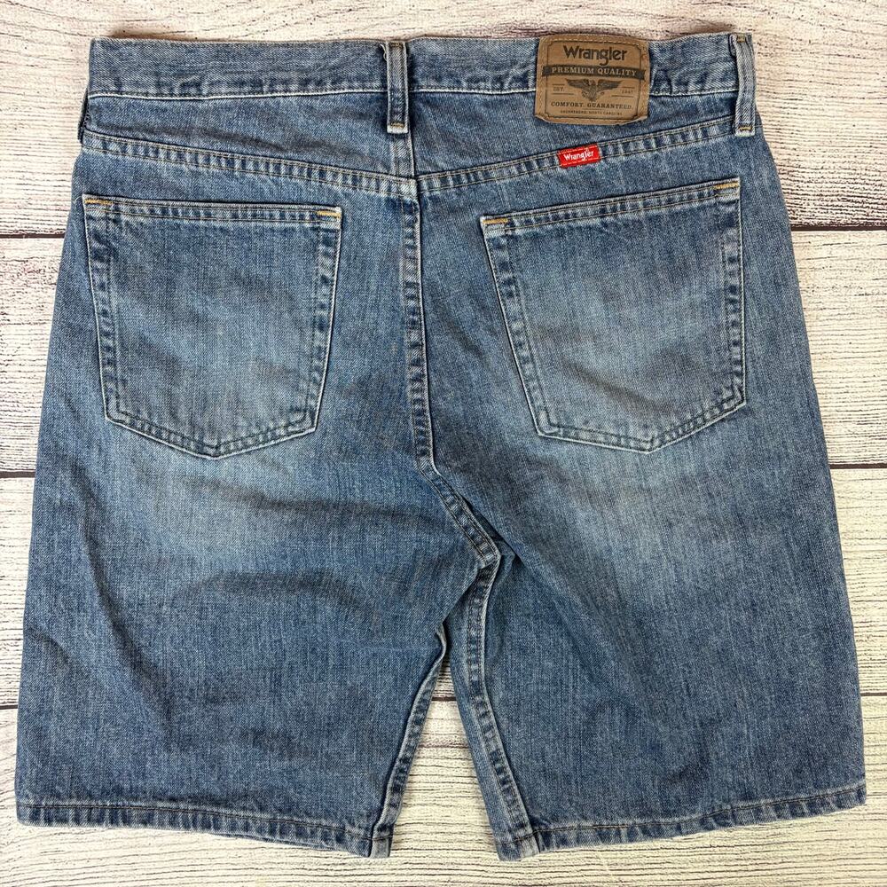Vintage Y2k Wrangler Blue Denim Jean Shorts